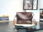 Grade Copy L---V Special Style Brown Leather Women‘s Handbag